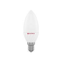 Снята с производства Лампа светодиодная свеча Electrum LC-12 6W E14, фото 1